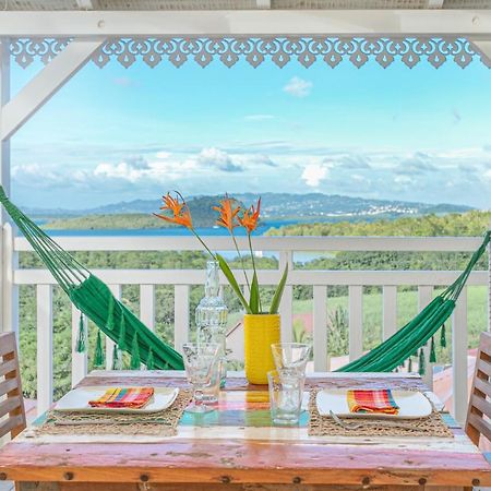 Bungalow Vanille Pacane - Vue Mer Avec Spa Prive Ле-Труаз-Иле Экстерьер фото