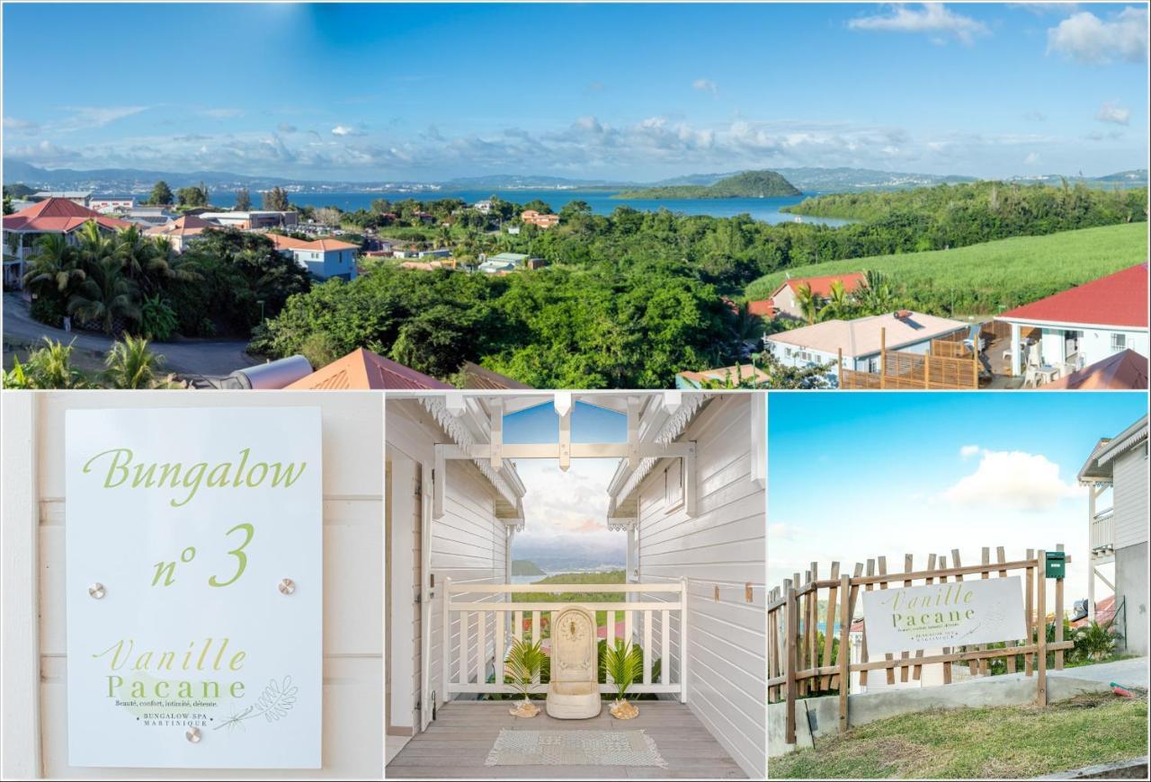 Bungalow Vanille Pacane - Vue Mer Avec Spa Prive Ле-Труаз-Иле Экстерьер фото